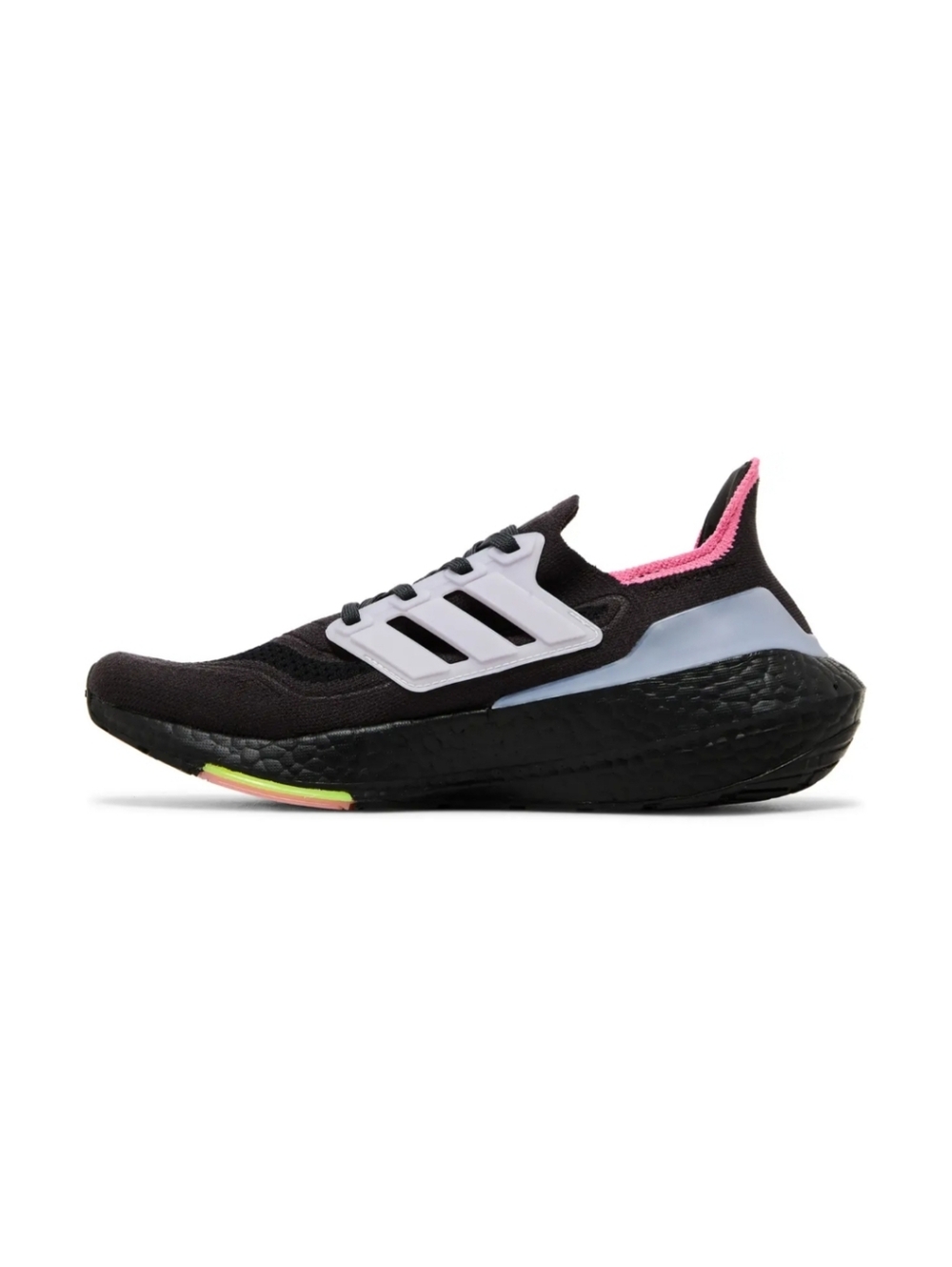 adidas Ultra Boost 21 Gray Ice Purple Athletic Shoes Size 10 Womens